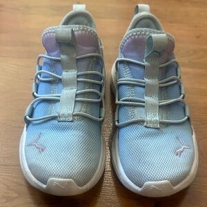 Puma sneakers for kids in size 1.